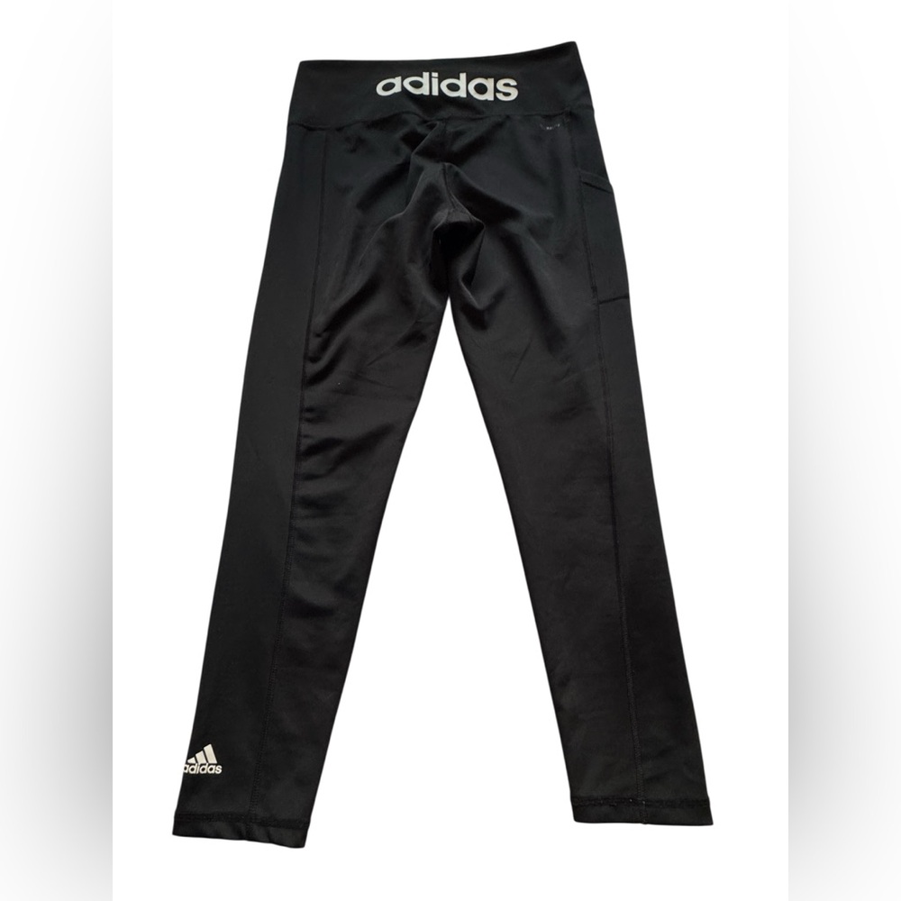 Adidas 2 Piece Bundle Women's Black Joggers Size Medium Leggings Size Large - Picture 9 of 11